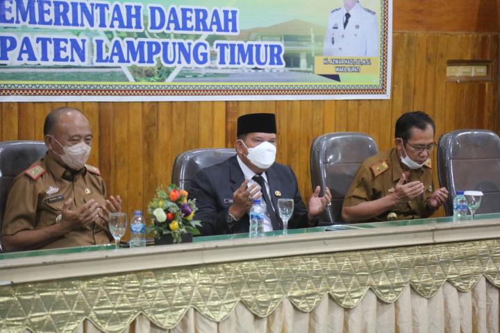 Dikunjungi Kepala Kantor Kemenag Lampung, Bupati Dawam Mengaku Siap Bersinergi